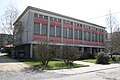 English: Gymnasium of Husova elementary school in Náměšť nad Oslavou. Čeština: Tělocvična ZŠ Husova v NnO.