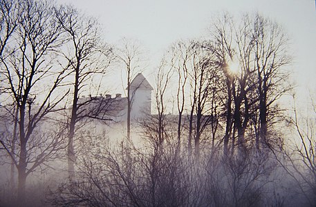 A castle in the fog?