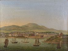 Christiansted in 1825 Hans Peter Thorsoe - Christiansted - 1825.jpg