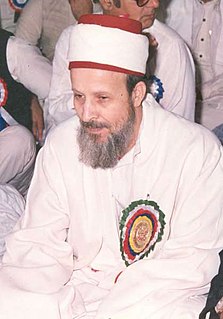 Tahir Allauddin Al-Qadri Al-Gillani Sufi saint (1932–1991)