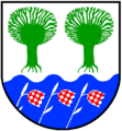 Coats of arms of Hetlingen, Germany