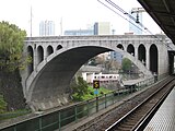 Blick auf die Hijiri-Brücke