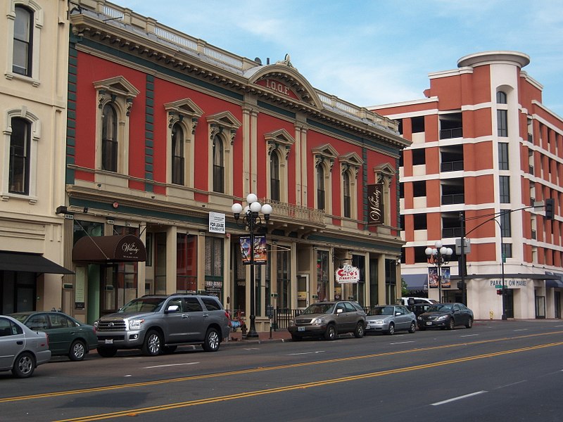 File:Historic building - 57, gaslamp quarter, san diego.jpg