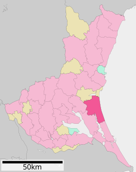 Localização de Hokota