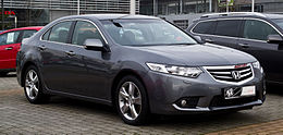 Honda Accord 2.2 i-DTEC Lifestyle (VIII, Facelift) – Frontansicht, 11. Februar 2013, Düsseldorf.jpg