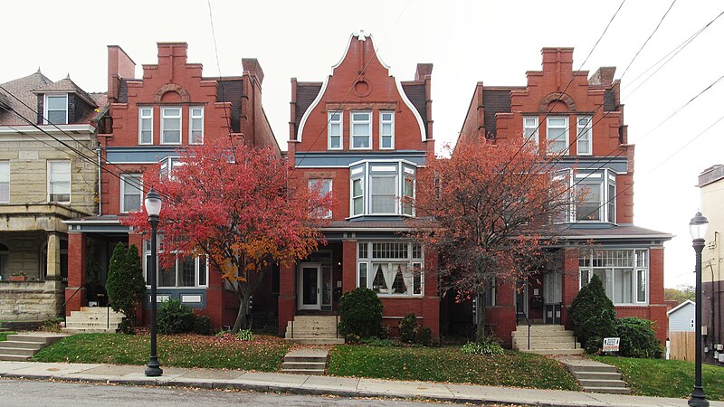 Osterling houses on California Avenue