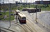 Streetcars at Humber Loop in 1968