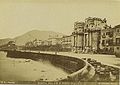 Porta Felice et Foro italico à Palerme, vers 1870-1880.