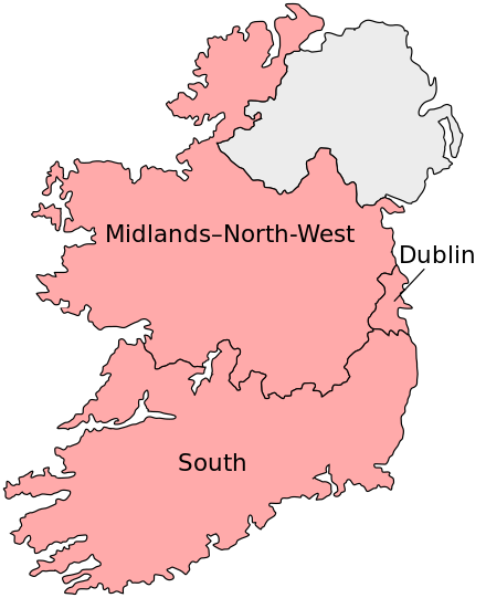 2014–2019 European Parliament Ireland constituencies