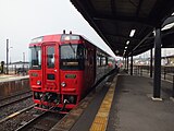 「阿蘇ゆるっと博」塗色車 （2011年 阿蘇駅）