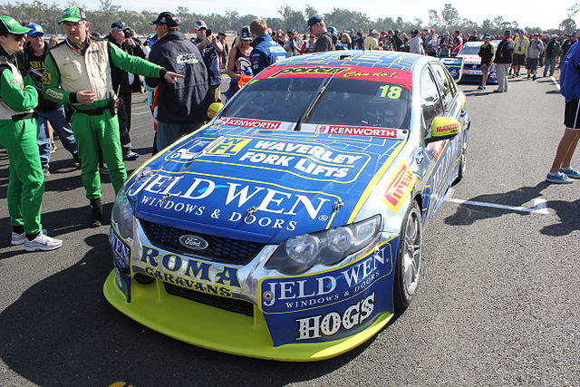 The Ford FG Falcon as driven in 2014 by Jack Perkins