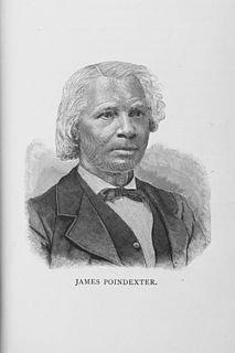 James Preston Poindexter African American abolitionist and politician