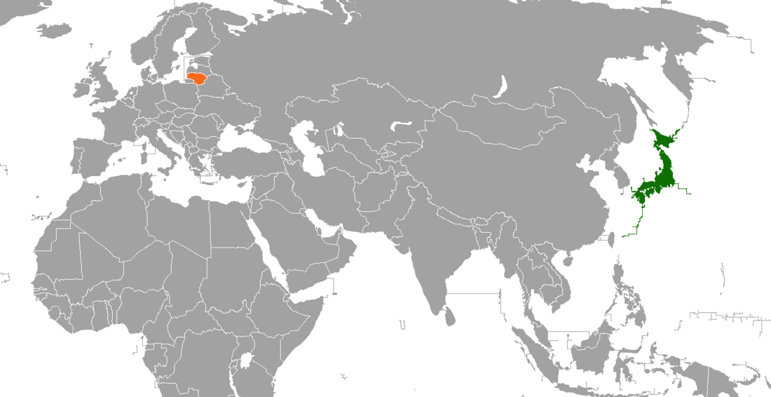 Japonya-Litvanya ilişkileri