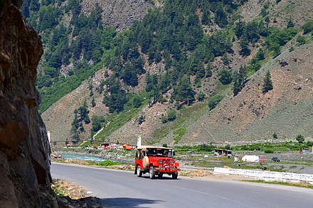 Driving through Northern Pakistan