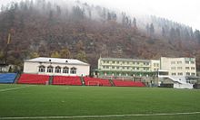 Jemal Zeinklishvili Stadium in Borjomi, Georgia.jpg