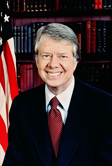 Jimmy Carter,geboren in 1924