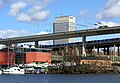 Johanneshovsbron mit Skanstullsbron im Hintergrund