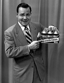 Jonathan Winters Gambrinus Beer