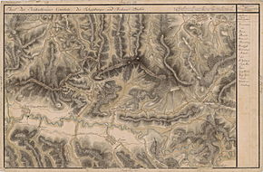 Nadeș pe Harta Iosefină a Transilvaniei, 1769-73