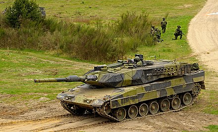 Leopard 2A7DK main battle tank