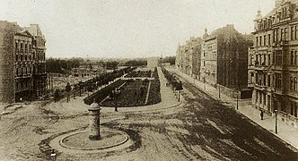 Anlage des Kaiser-Wilhelm-Rings, um 1886