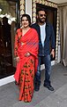 Kajol and Ajay Devgn promoting Tanhaji, 2020.jpg