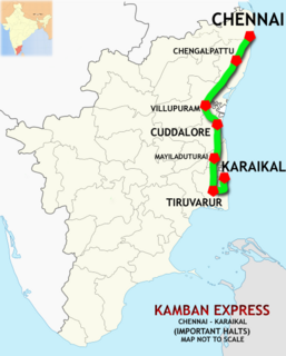 Chennai Egmore–Karaikal Kamban Express