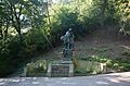 * Nomination Statue of Karel Hynek Mácha in Petřín Park, Prague --SimcaCZE 07:51, 12 September 2016 (UTC) * Decline Insufficient quality. There is a lot of CA in the trees, some of the plants are overexposed and blown, most of the picture is too grainy and there is too liuttle detail in the statue. Much of this could have been avoided if you had done a tighter shot of the statue, now even a crop can't save it. Sorry --W.carter 23:14, 15 September 2016 (UTC)