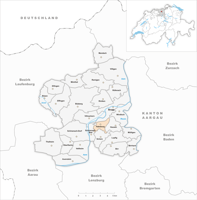 Habsburg - Localizazion
