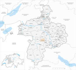 Niedermuhlern – Mappa