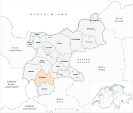Wölflinswil – Mappa
