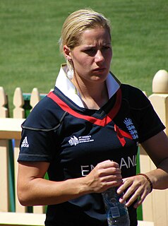 Katherine Brunt England cricketer