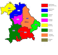 bavarska karta Bavarska – Wikipedija bavarska karta
