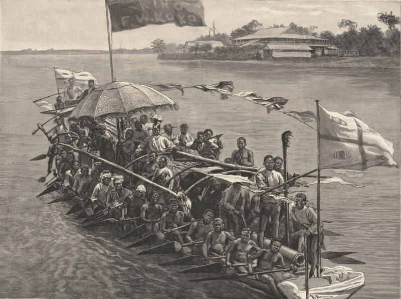 File:King Koko in His War Canoe.png