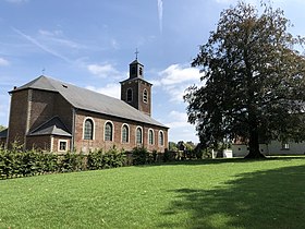 A Sainte-Waudru-templom cikk illusztráló képe