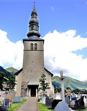 Ilustrační obrázek článku Kostel Saint-Maurice La Chapelle-d'Abondance