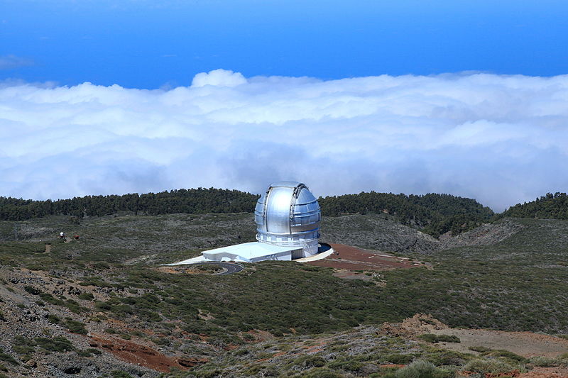 File:La Palma - Garafía - Roque de los Muchachos Observatory - GTC (Mirador de Roque de los Muchachos1) 03 ies.jpg