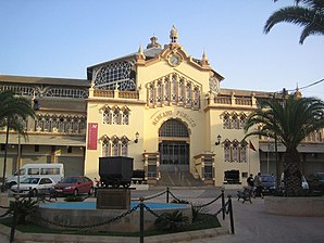 The old market hall in La Unión