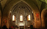 Choir of the Church Notre Dame in Lacaune