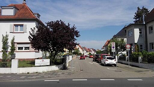 Landau, Blick in die Boelckestraße 20180429