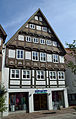 Half-timbered gabled house