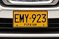 * Nomination License plate of Popayán, Colombia --Bgag 00:04, 8 January 2021 (UTC) * Promotion  Support Good quality -- Johann Jaritz 04:27, 8 January 2021 (UTC)