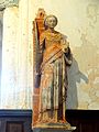 Lierville (60), église Saint-Martin, statue de sainte Barbe 2.jpg