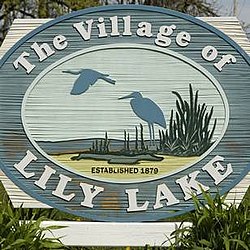 Welcome sign on Illinois Route 47