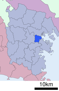 西区 (横浜市)位置図