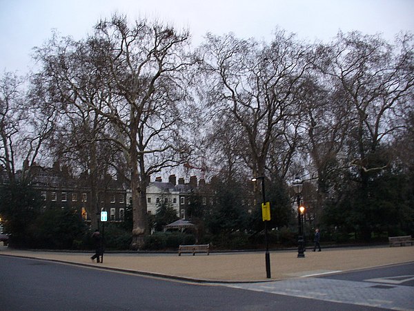 Panorama of Bedford Square
