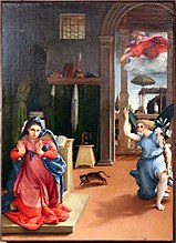 Lorenzo Lotto, Verkündigung an Maria, 1534 (S. 90 · Dämonische Tiere)