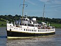 MV Balmoral at Sharpness, Gloucestershire