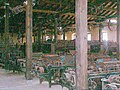 Production section of the cordage and rope mill