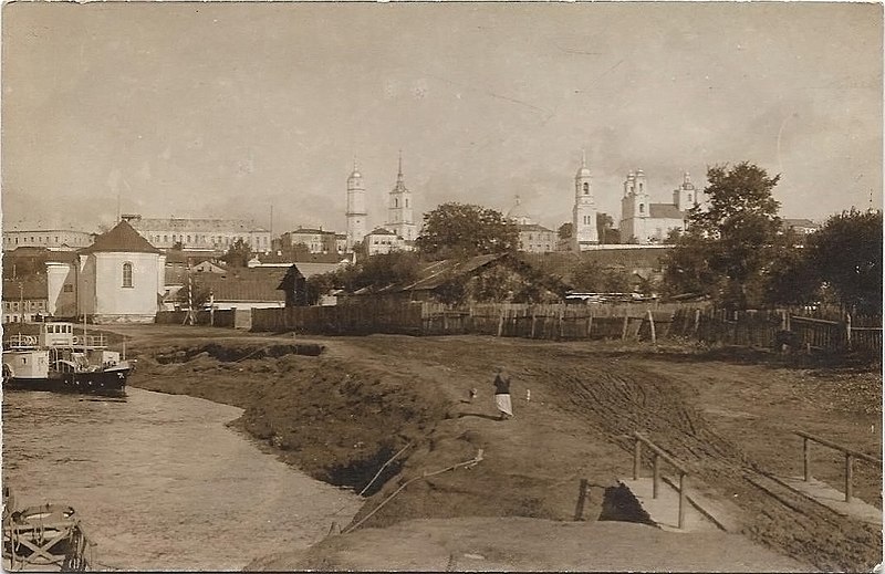 File:Mahiloŭ, Dniapro-Školišča. Магілёў, Дняпро-Школішча (1918) (2).jpg